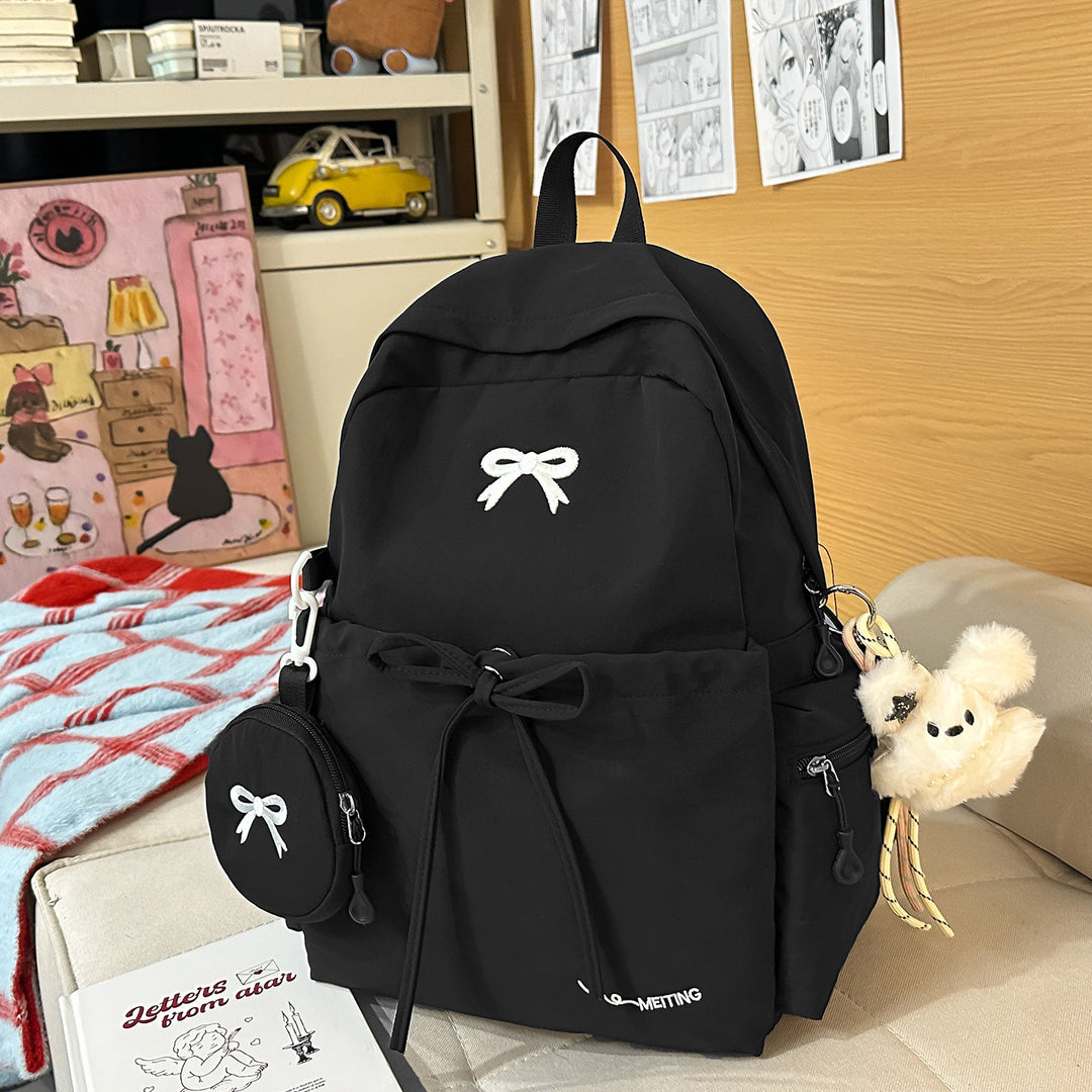 Backpack with Cute Appliqués and Multifunctional Design Stornfield