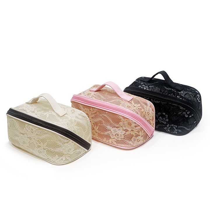 Elegant Lace Cosmetic Bag