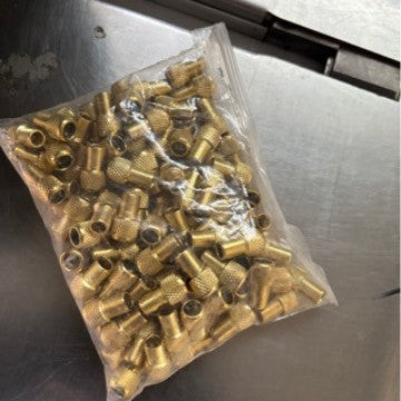 Heavy-Duty Brass Valve Caps Stornfield