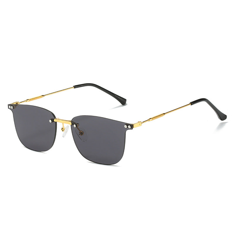Ladies stylish geometric sunglasses with modern glass elements Stornfield