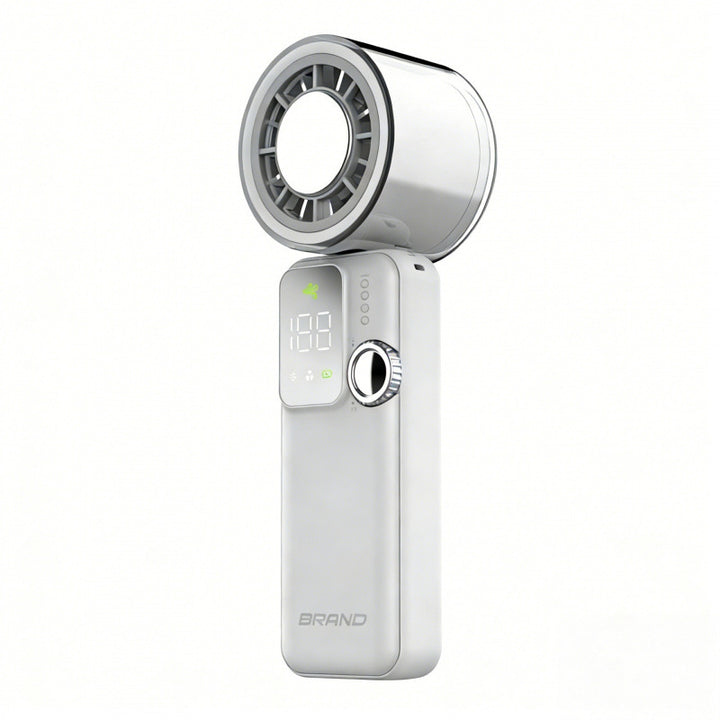 Women's Portable Mini Cool Fan with Digital Temperature Display Stornfield