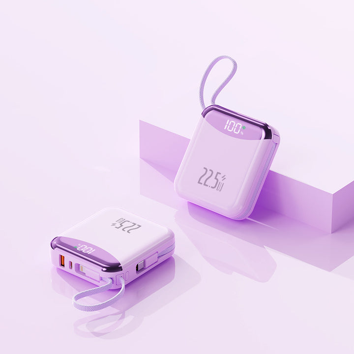 Compact fast-charging power bank with LED display Stornfield