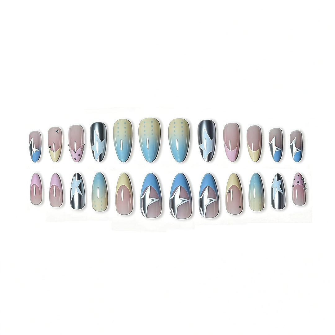 Chic Decorative Press-On Nail Art Stornfield