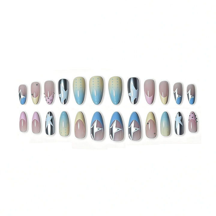 Chic Decorative Press-On Nail Art Stornfield