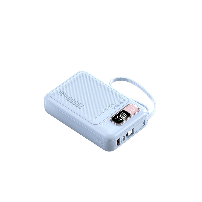 Portable power bank with innovative LCD display and fast charging function Stornfield