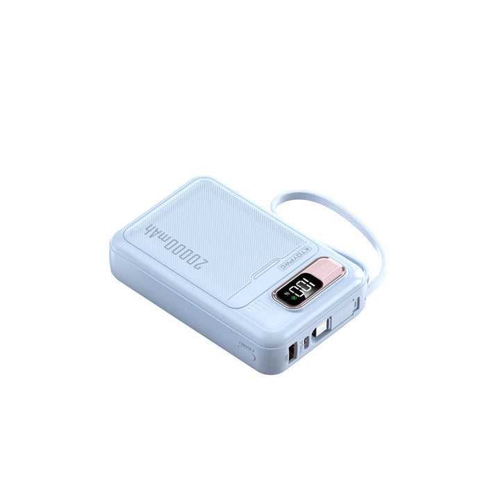 Portable power bank with innovative LCD display and fast charging function Stornfield