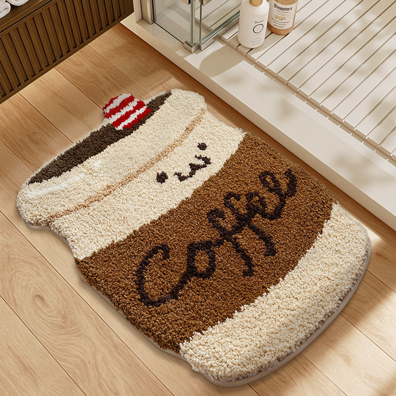 Whimsical Dessert-Themed Bath Mat