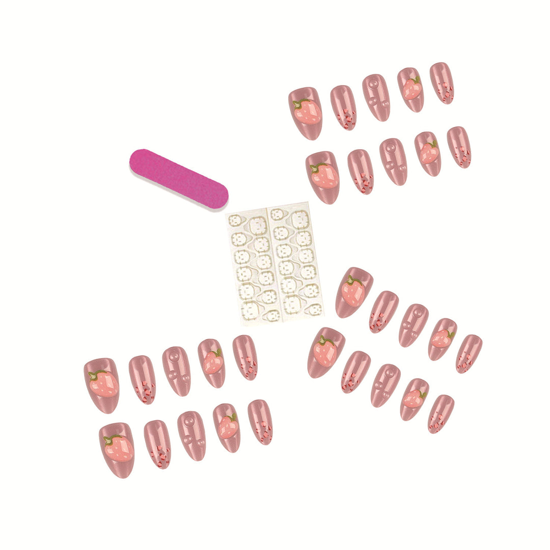 Floral-Inspired Press-On Nail Set