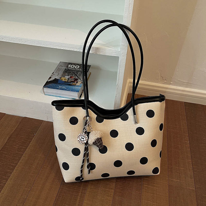 Polka Dot Weekend Tote Bag