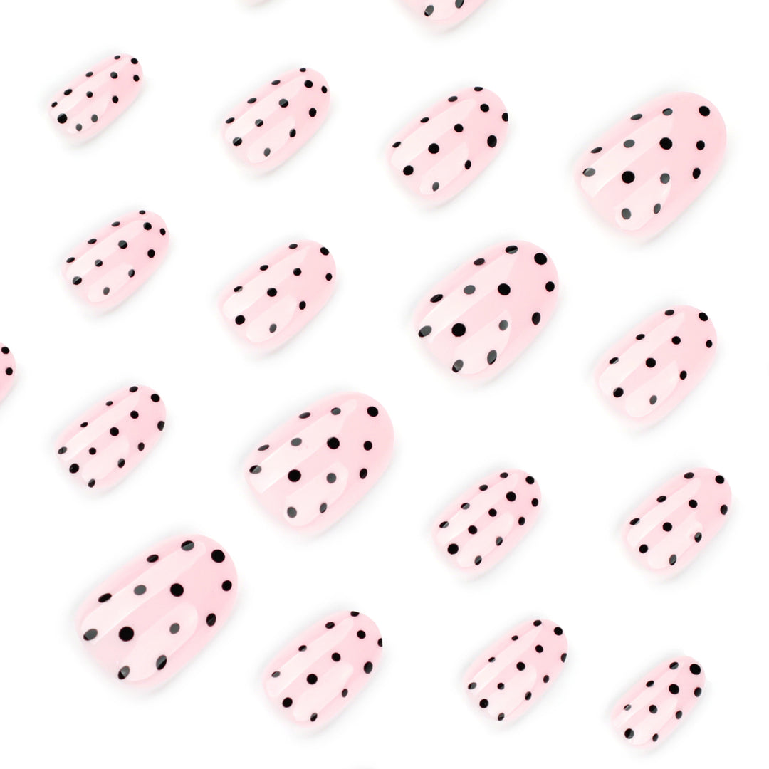 Artistic Nail Extensions with Dots Stornfield
