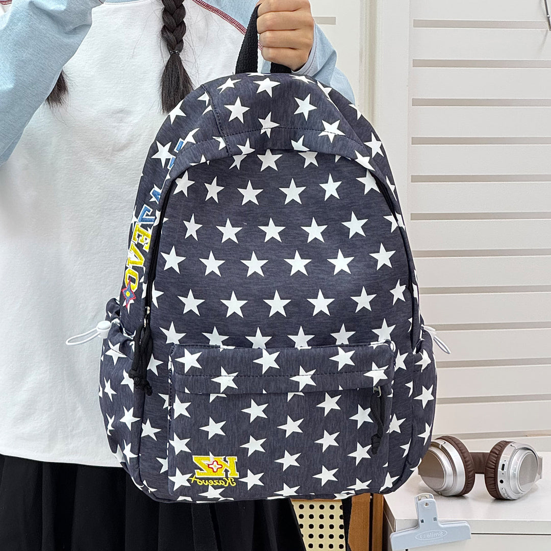 Star-Patterned Casual Backpack Stornfield 1791205225