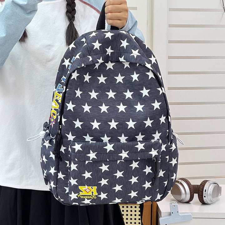 Star-Patterned Casual Backpack Stornfield 1791205225