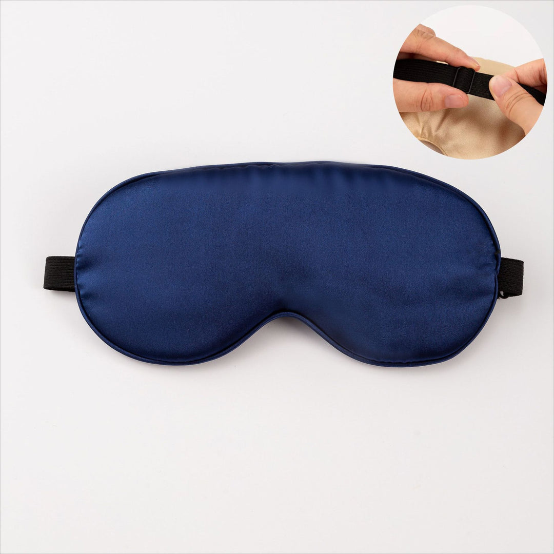 Unisex nan ergonomic sleep mask with adjustable elastic band and soft satin surface Stornfield