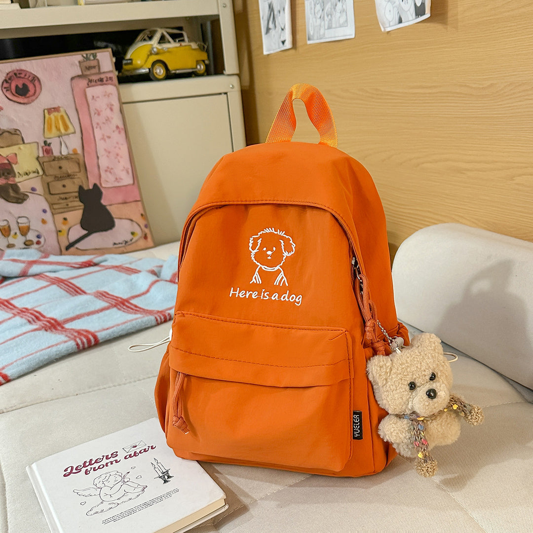 Playful Illustrated Casual Backpack Stornfield