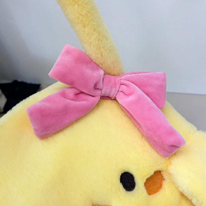 Cozy plush handbag in chicken design Stornfield