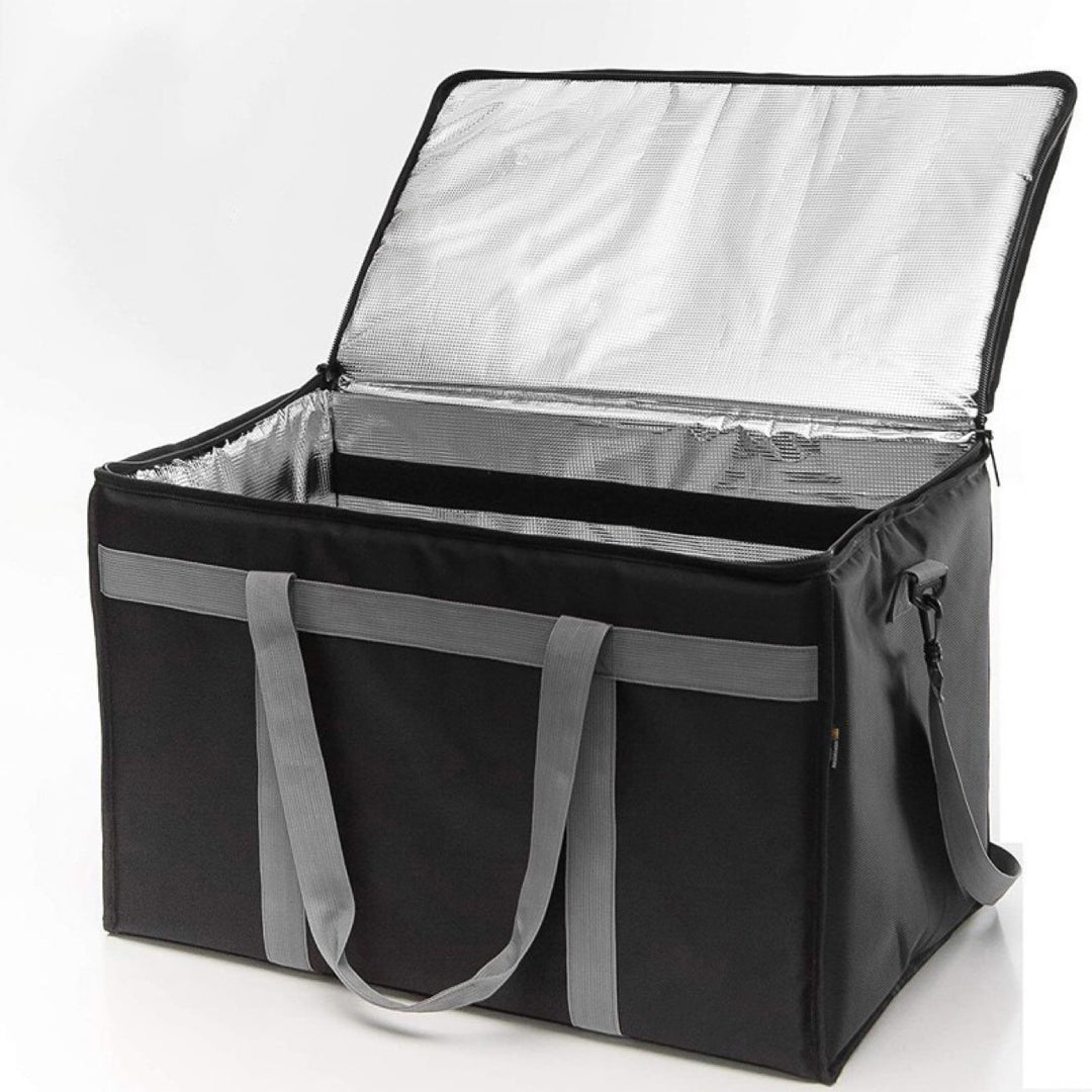 Women’s cooler and transport cooler bag with viewing window and practical carrying handles Stornfield