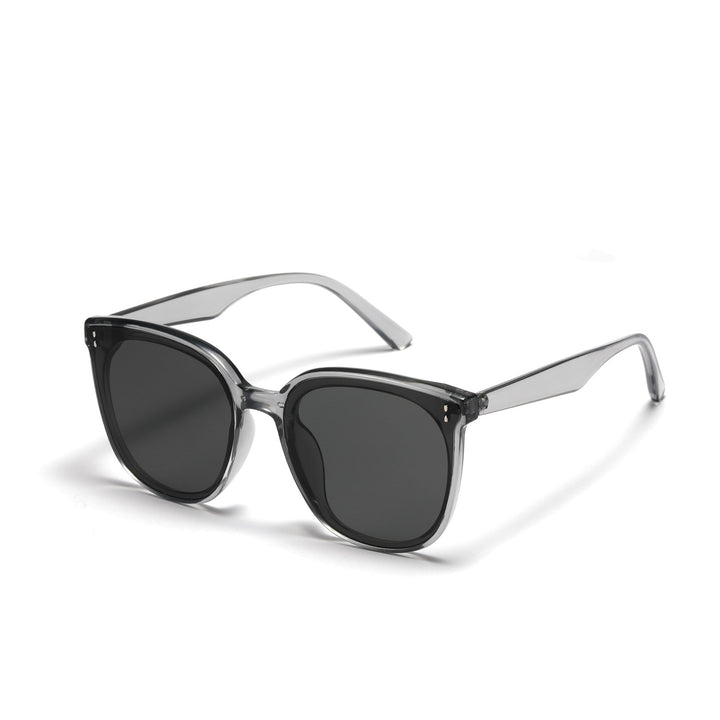 Women’s fashionable square sunglasses with high-quality transparent frame Stornfield