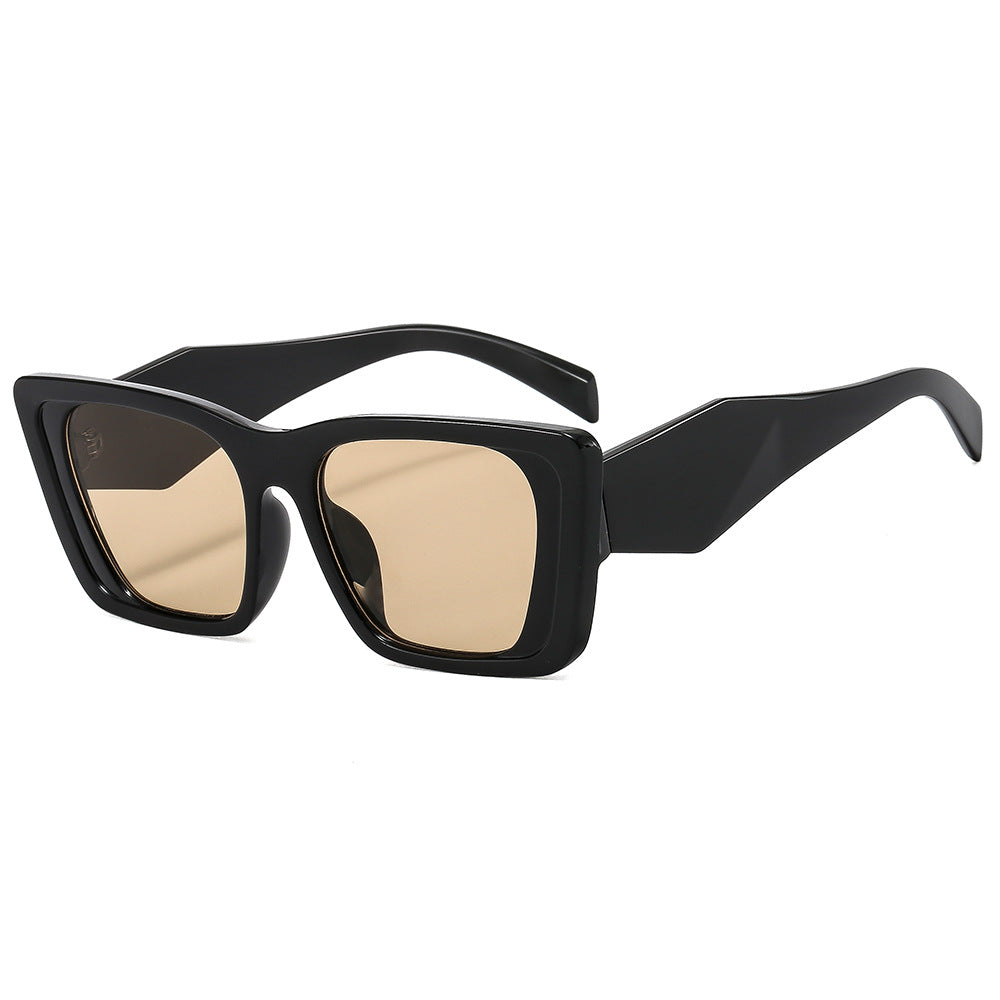 Women's oversized designer sunglasses with futuristic frame Stornfield