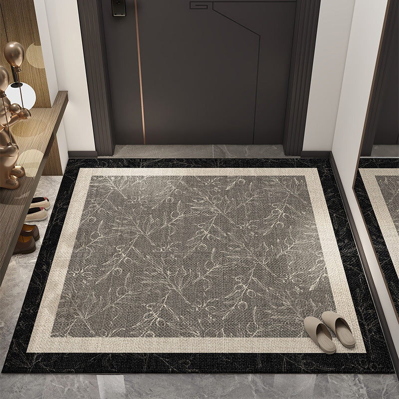 Floral Patterned Entrance Mat