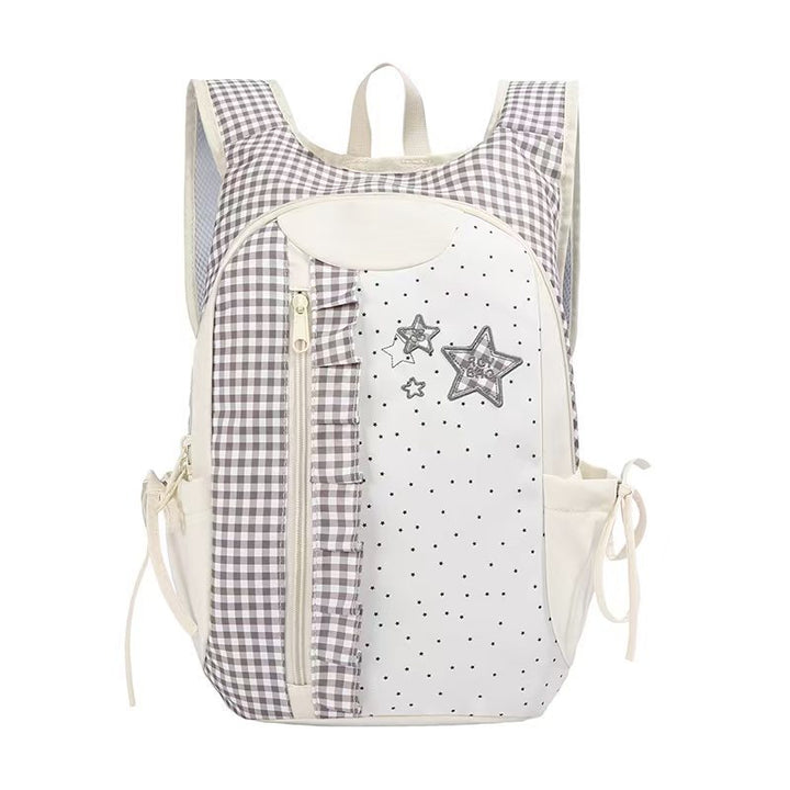 Multi-Pocket Ruffle Design Backpack Stornfield