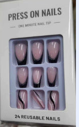 Festive Self-Adhesive Nail Art Set Stornfield