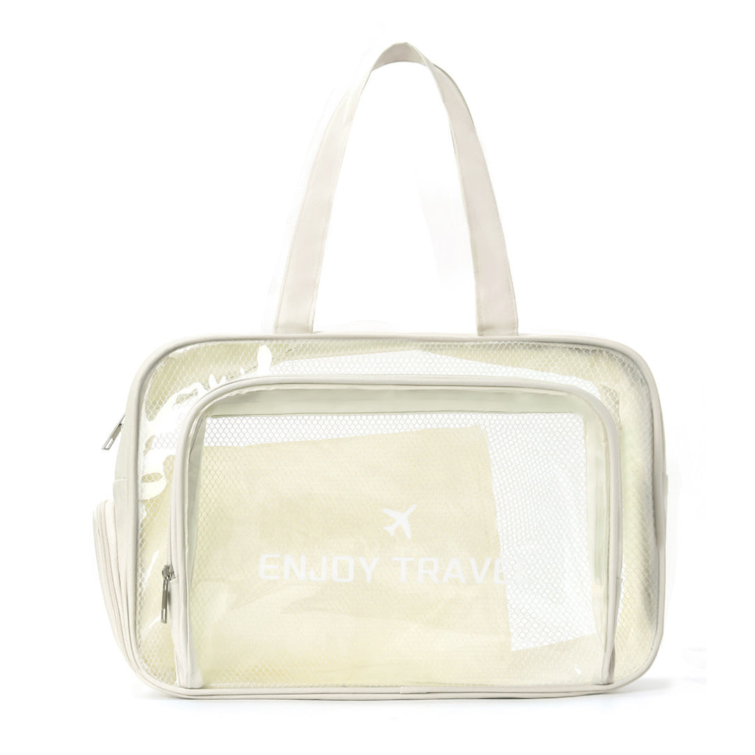 Transparent Travel Bag with Versatile Compartments Stornfield