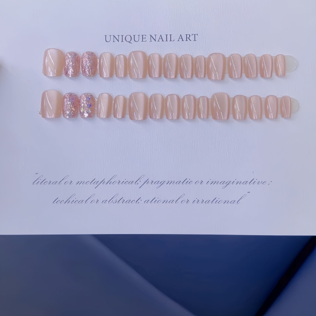 Artistic Press-On Nail Set Stornfield