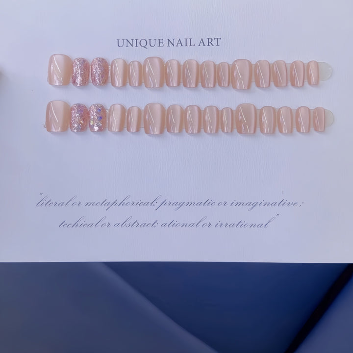 Artistic Press-On Nail Set Stornfield