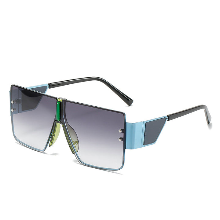 Ladies trendy oversized sunglasses with futuristic design Stornfield