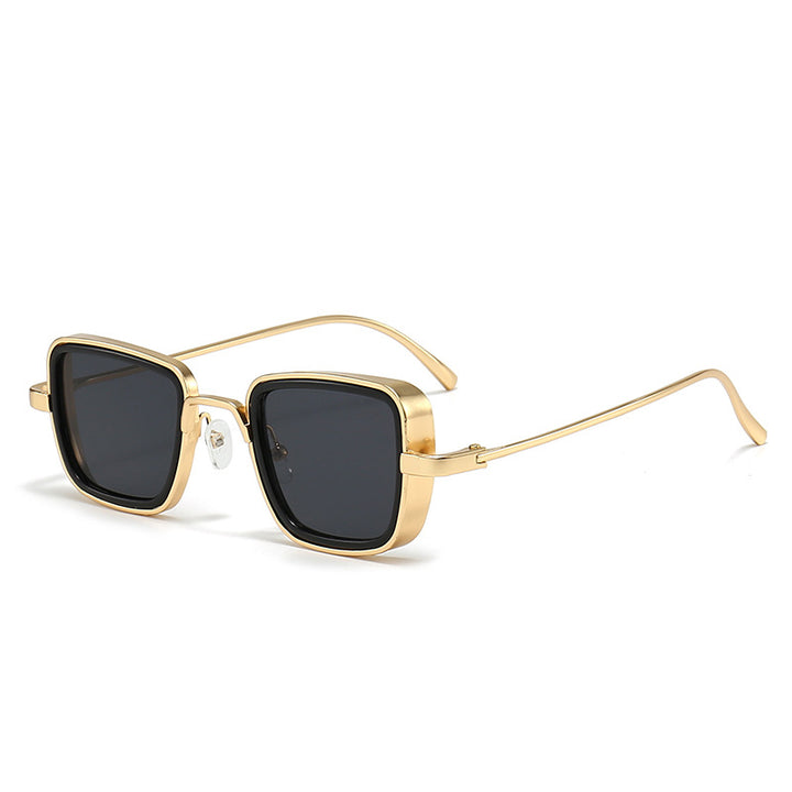 Women's stylish square sunglasses with elegant metal frame Stornfield