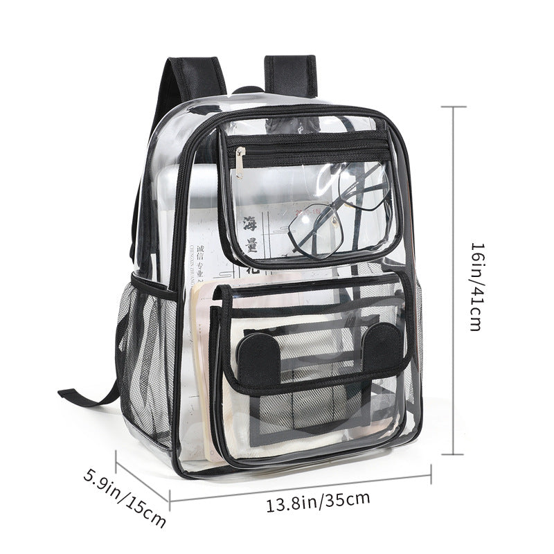 Transparent School Backpack Stornfield