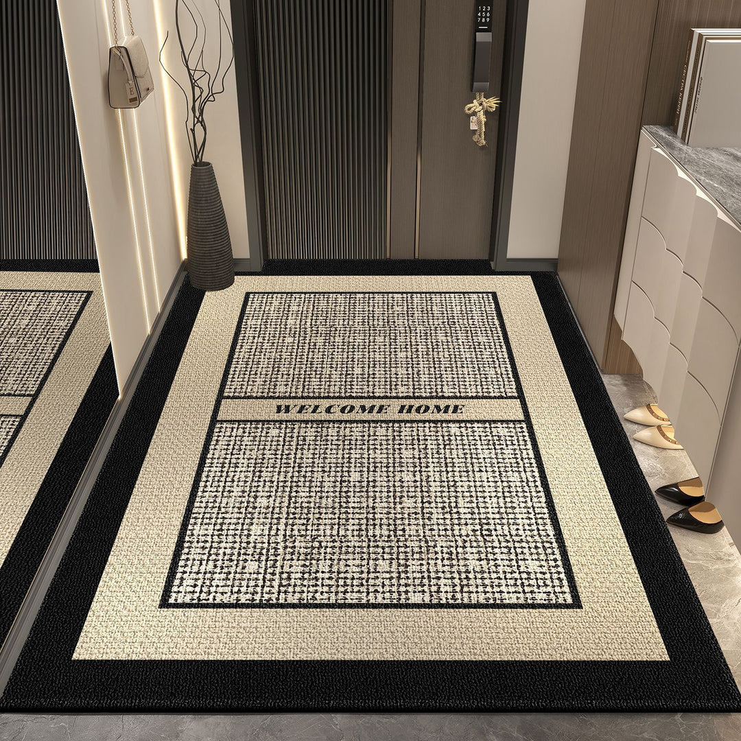 Plaid Pattern Decorative Area Rug