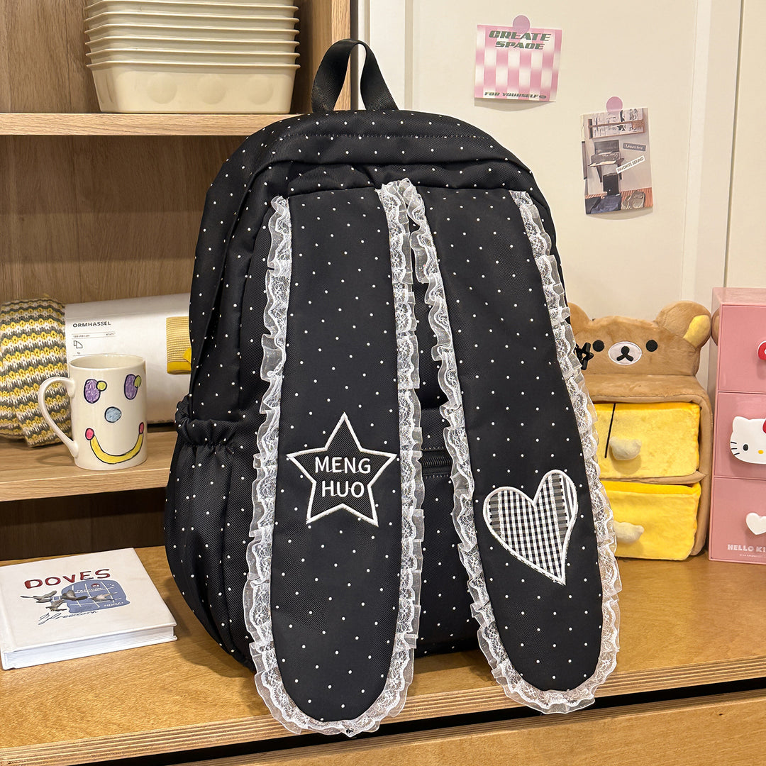 Playful Decorative Patchwork Backpack Stornfield