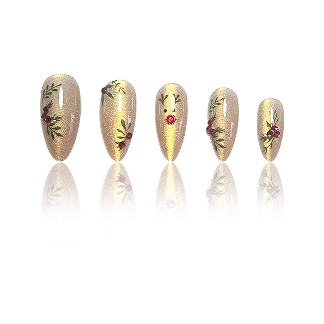 Decorative Holiday Nail Art Extensions Stornfield