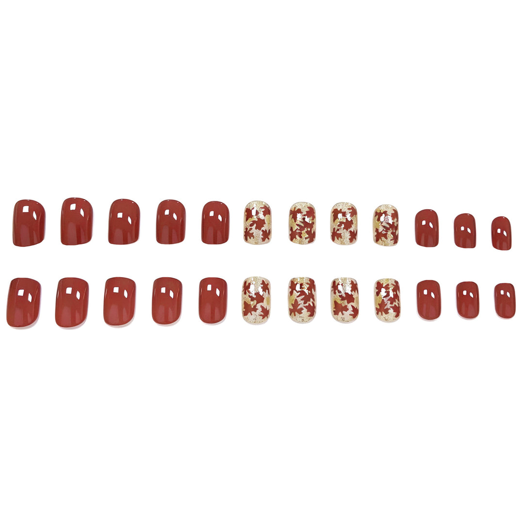 Seasonal Fall-Themed Nail Art Stornfield