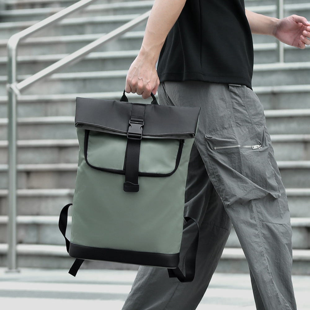 Waterproof Roll-Top Travel Backpack Stornfield
