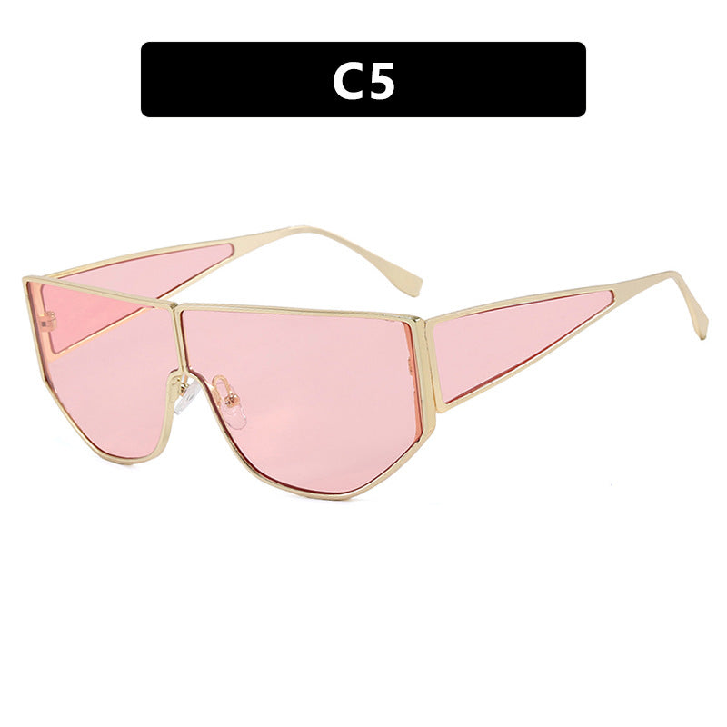 Women's trendy oversized sunglasses with distinctive geometric design Stornfield