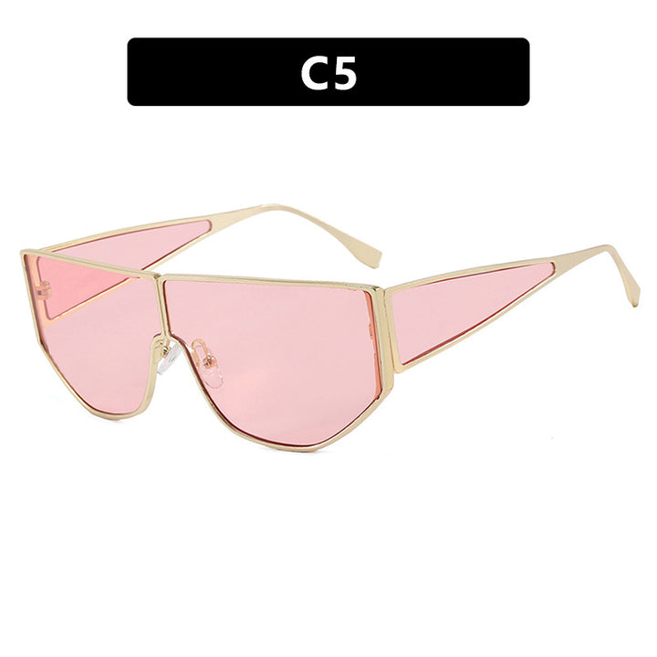 Women's trendy oversized sunglasses with distinctive geometric design Stornfield