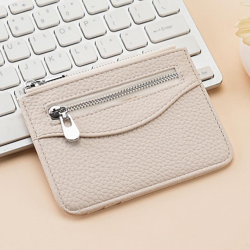 Textured Leather Cardholder