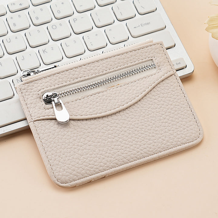 Textured Leather Cardholder