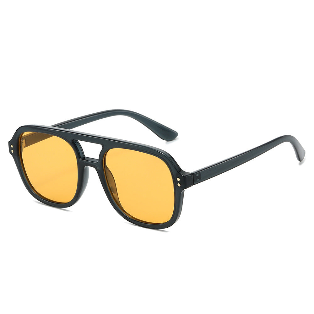 Bold Geometric Frame Sunglasses Stornfield
