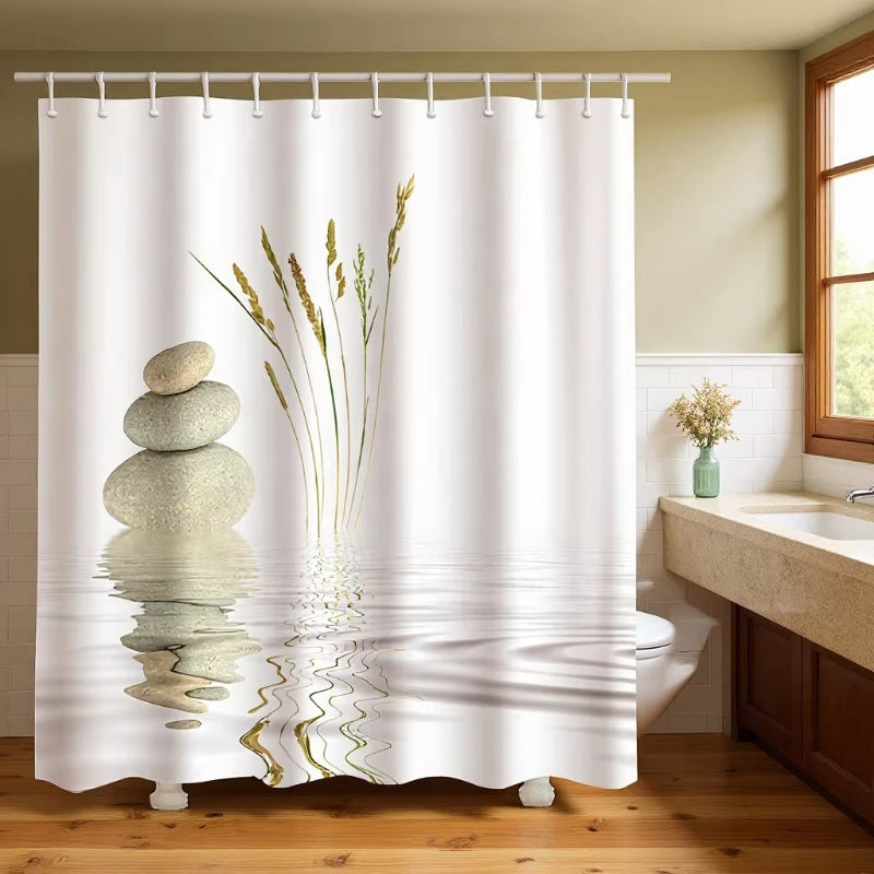 Artistic Floral Shower Curtain Stornfield