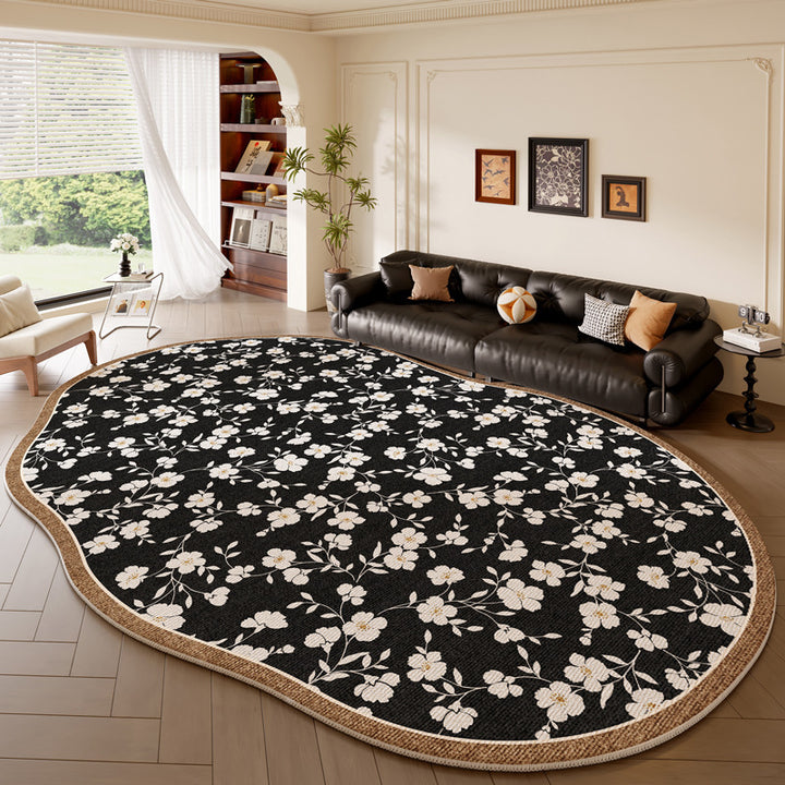 Decorative Floral Pattern Area Rug Stornfield