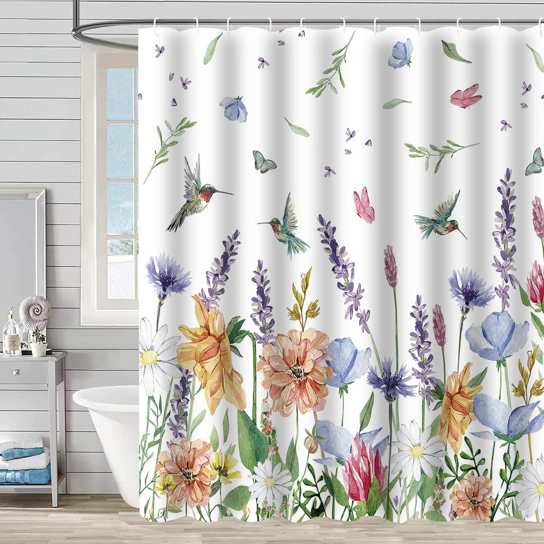Nature-Inspired Shower Curtain Stornfield