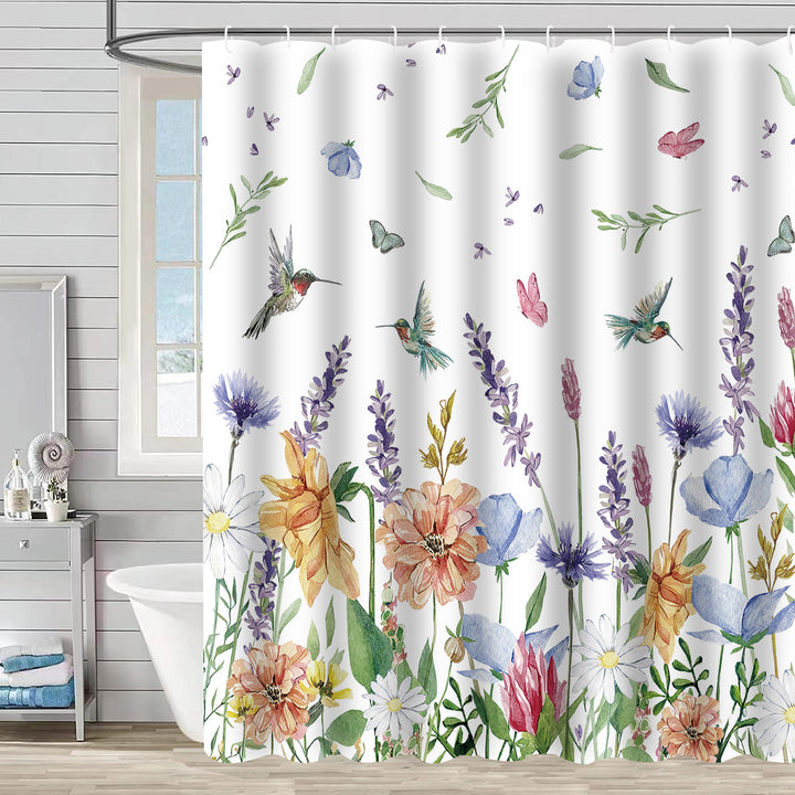 Nature-Inspired Shower Curtain Stornfield