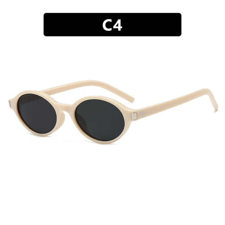 Women's elegant round sunglasses with modern frame Stornfield