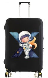 Women's hard shell suitcase with creative astronaut design Stornfield