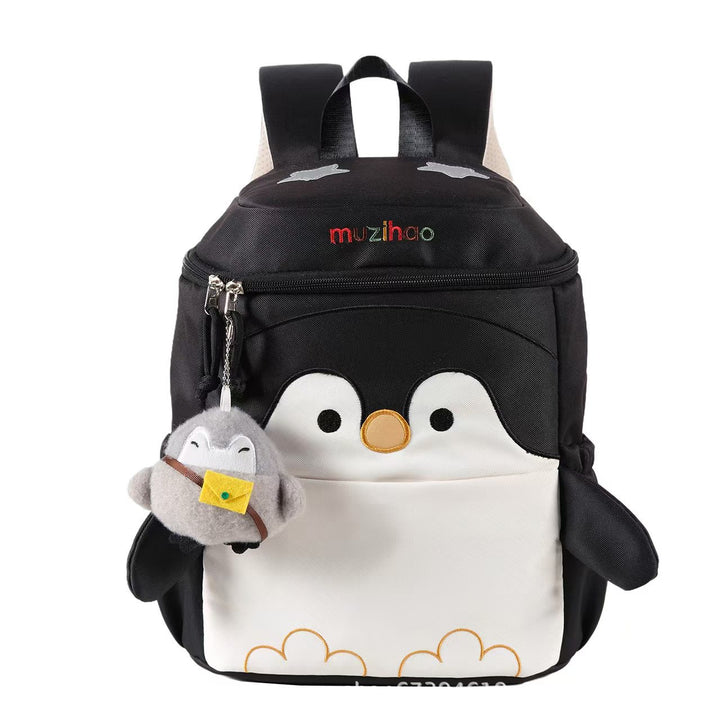 Children's Playful Penguin Design Backpack Stornfield