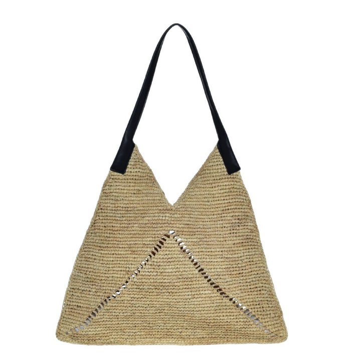 Knitted Shoulder Bag with Elegant Cut Stornfield