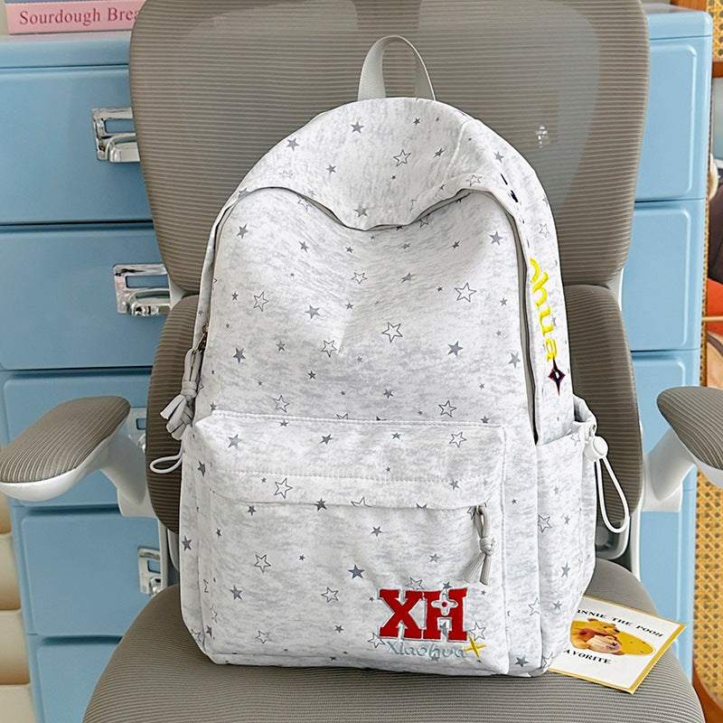 Casual Star-Embellished Backpack Stornfield 1791205546
